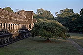 Angkor Wat temple, the third enclosure, the gallery of the bas-reliefs